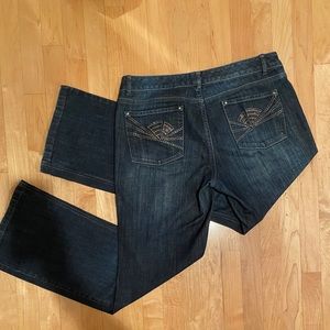 white house black market rhinestone detailing jean